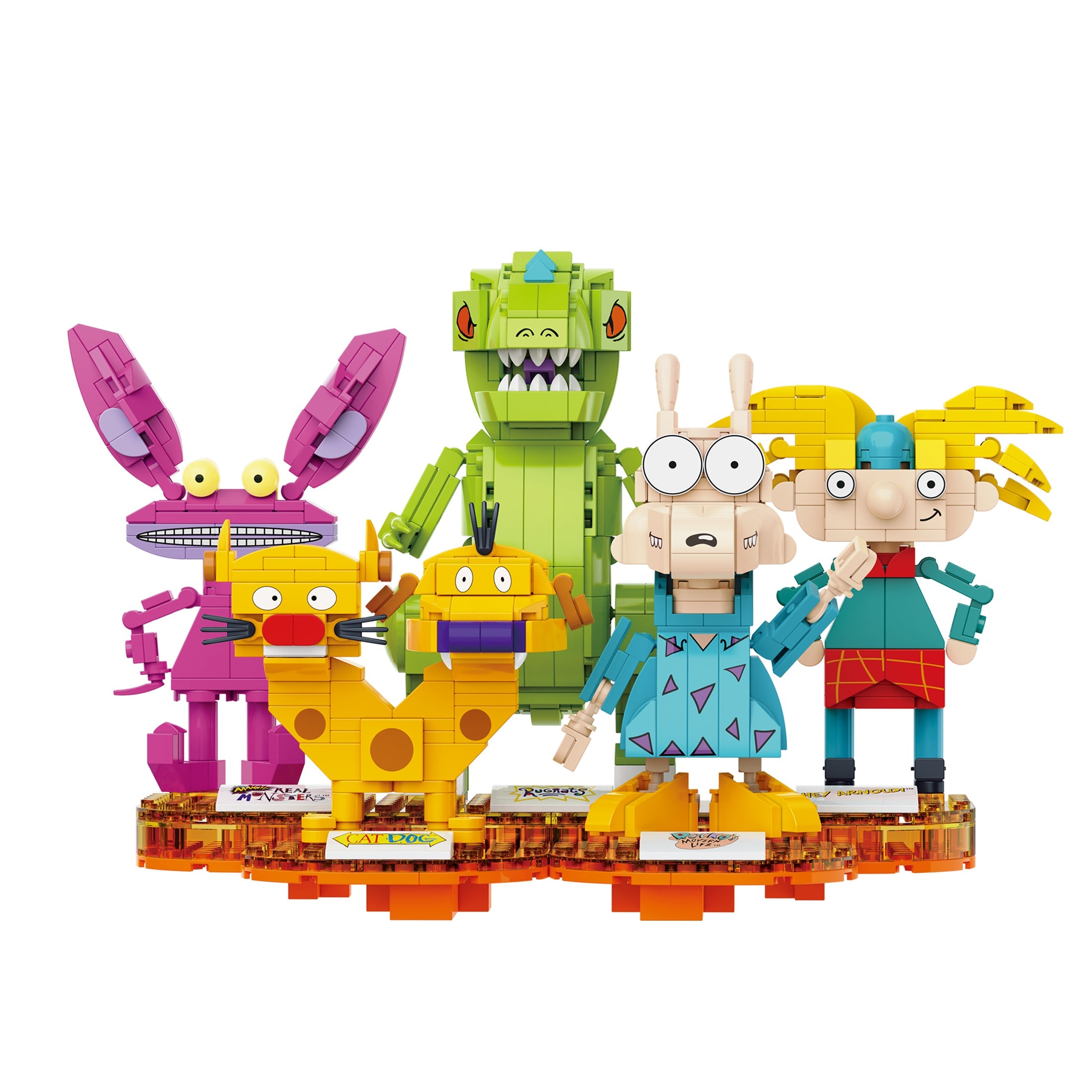 Brickcraft - Nick 90's Nickelodeon Brick Set Collectible - 72093NCK