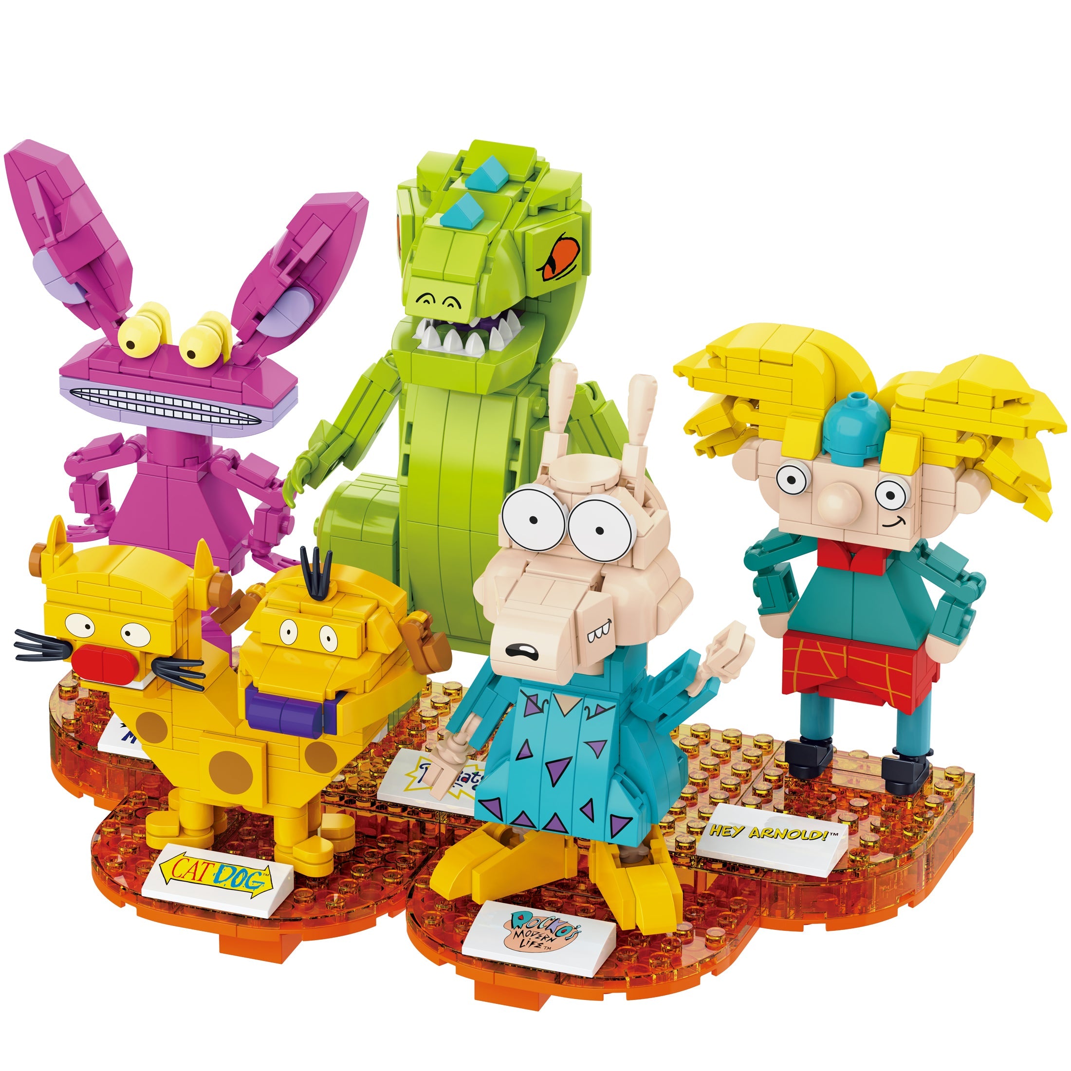 Brickcraft - Nick 90's Nickelodeon Brick Set Collectible - 72093NCK