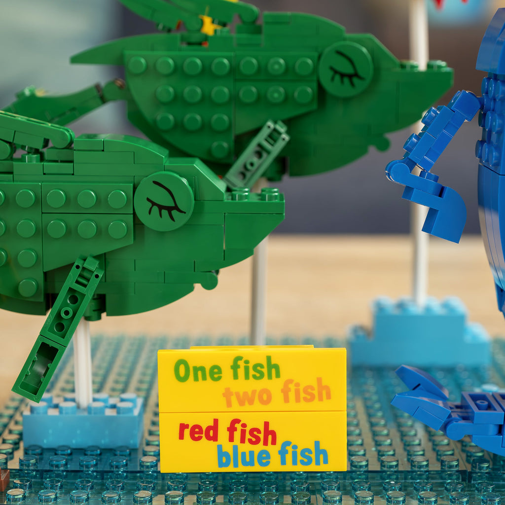 Brickcraft - One Two Red Blue Fish Set - 72153SUS