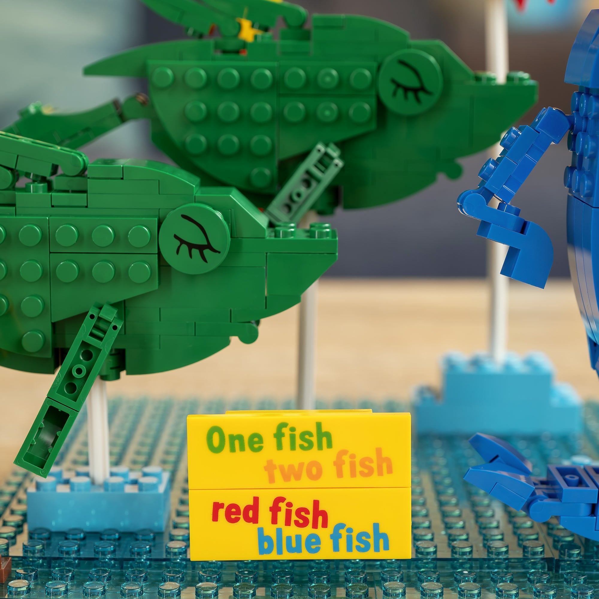 Brickcraft - One Two Red Blue Fish Set - 72153SUS