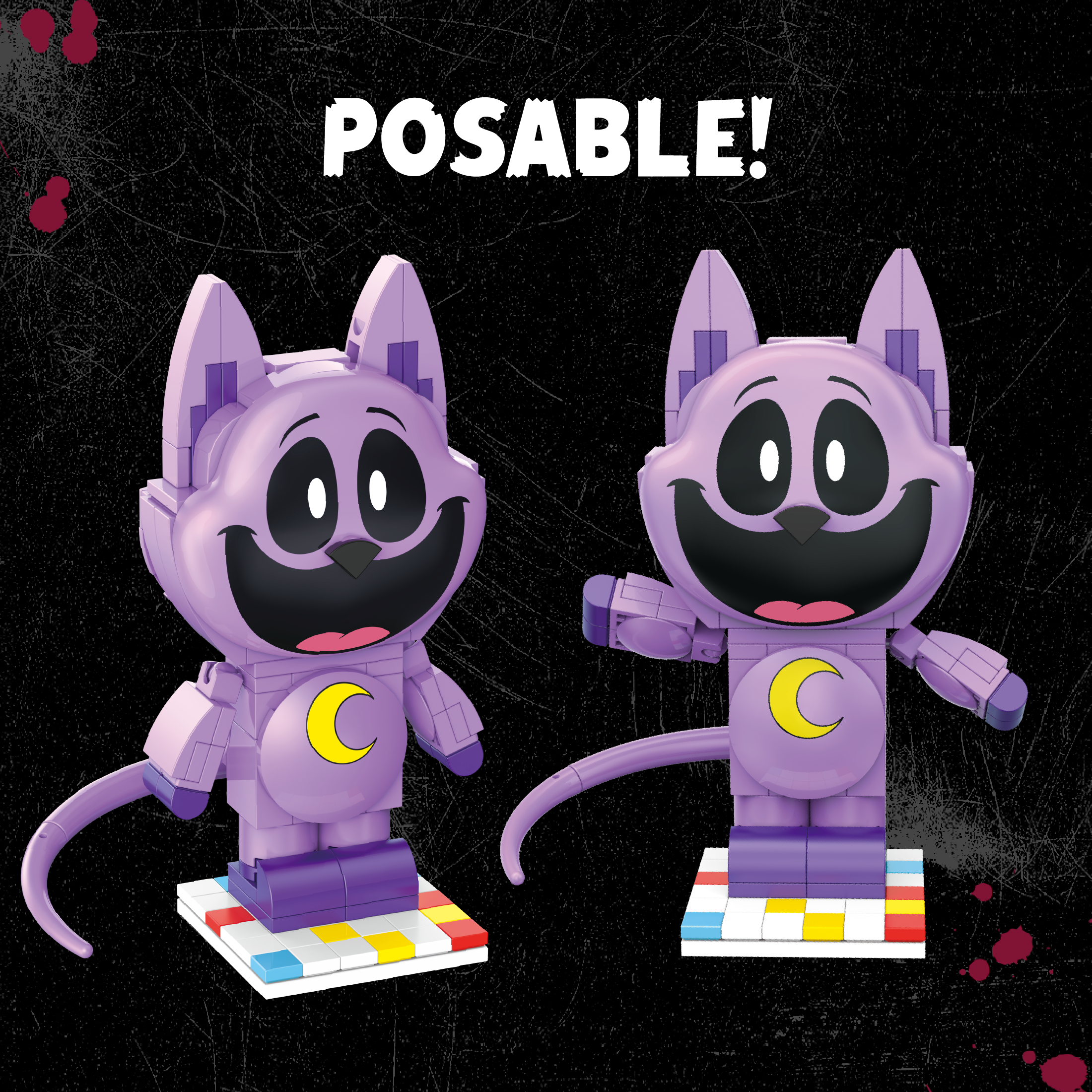 Brickcraft Smiling Critters CatNap - Lavender - 72407PPT