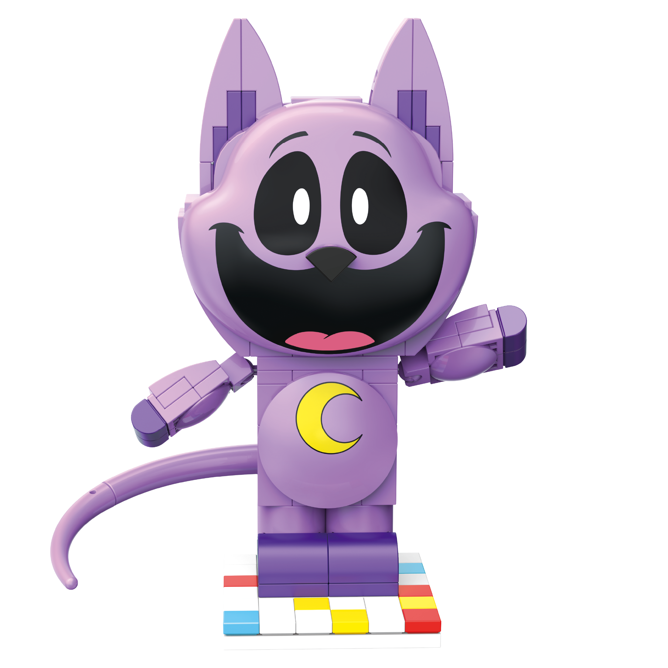 Brickcraft Smiling Critters CatNap - Lavender - 72407PPT