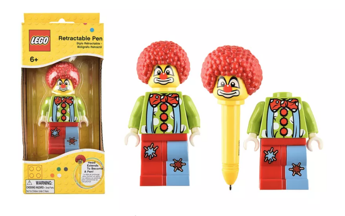 Bricking LEGO Retractable Clown Pen LPENCLWN-Bricking Lebanon