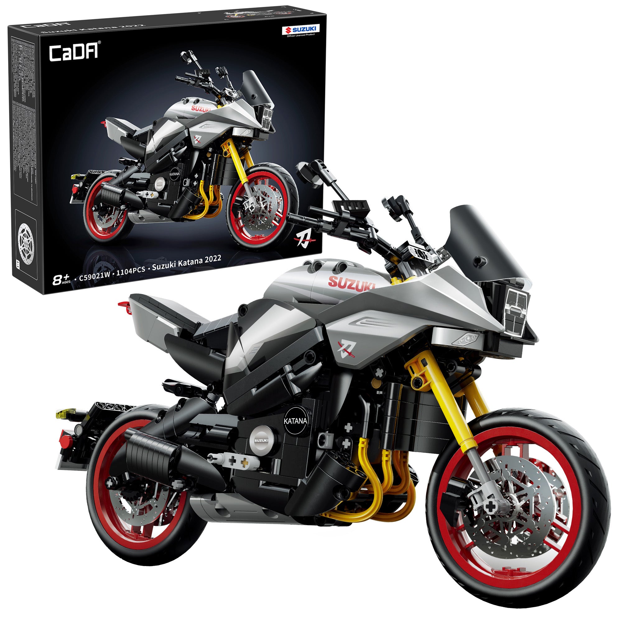 CaDA Suzuki Katana 1:6 C59021W brick-built vehicle model