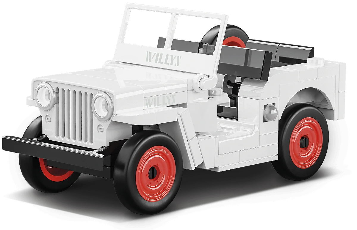 COBI Jeep Willys CJ-2A Civilian 1:35 Scale Building Block Model 24518-Bricking Lebanon