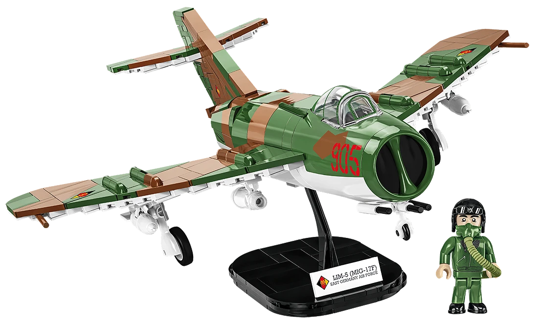 COBI Lim-5 (MiG-17F) East German Air Force 5825-Bricking Lebanon