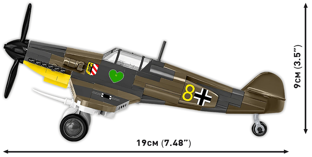 COBI Messerschmitt Bf 109F 5873-Bricking Lebanon