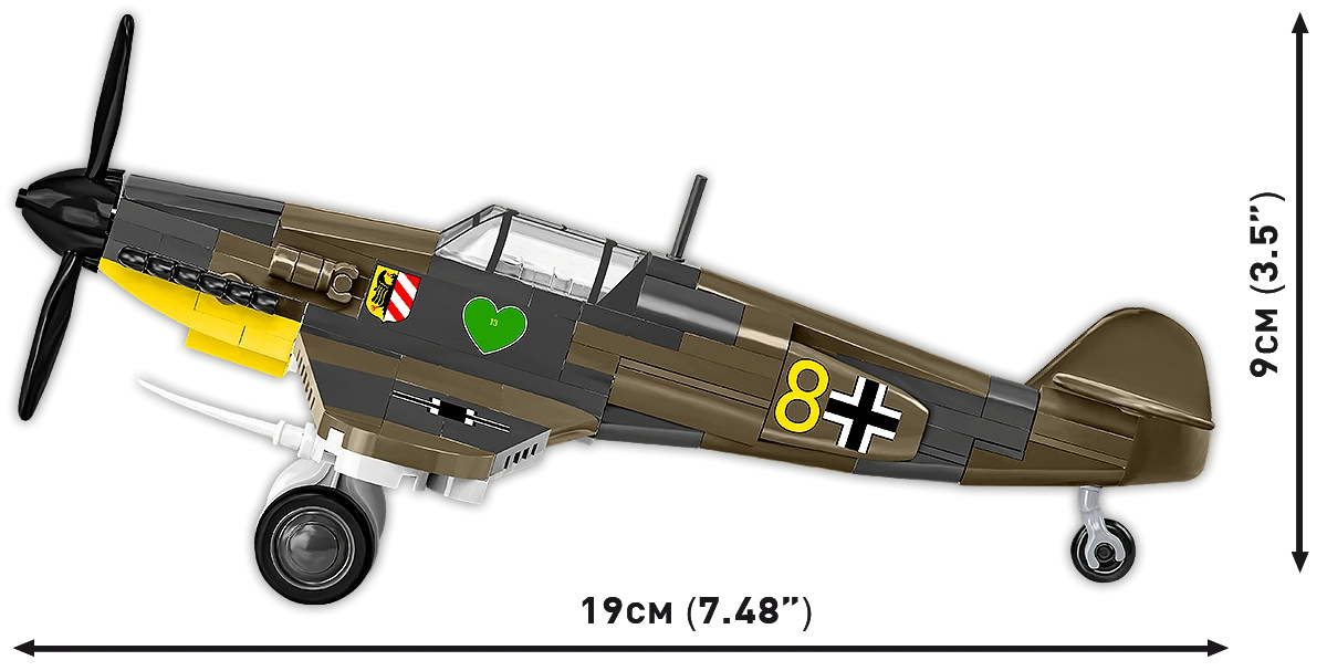 COBI Messerschmitt Bf 109F 5873-Bricking Lebanon