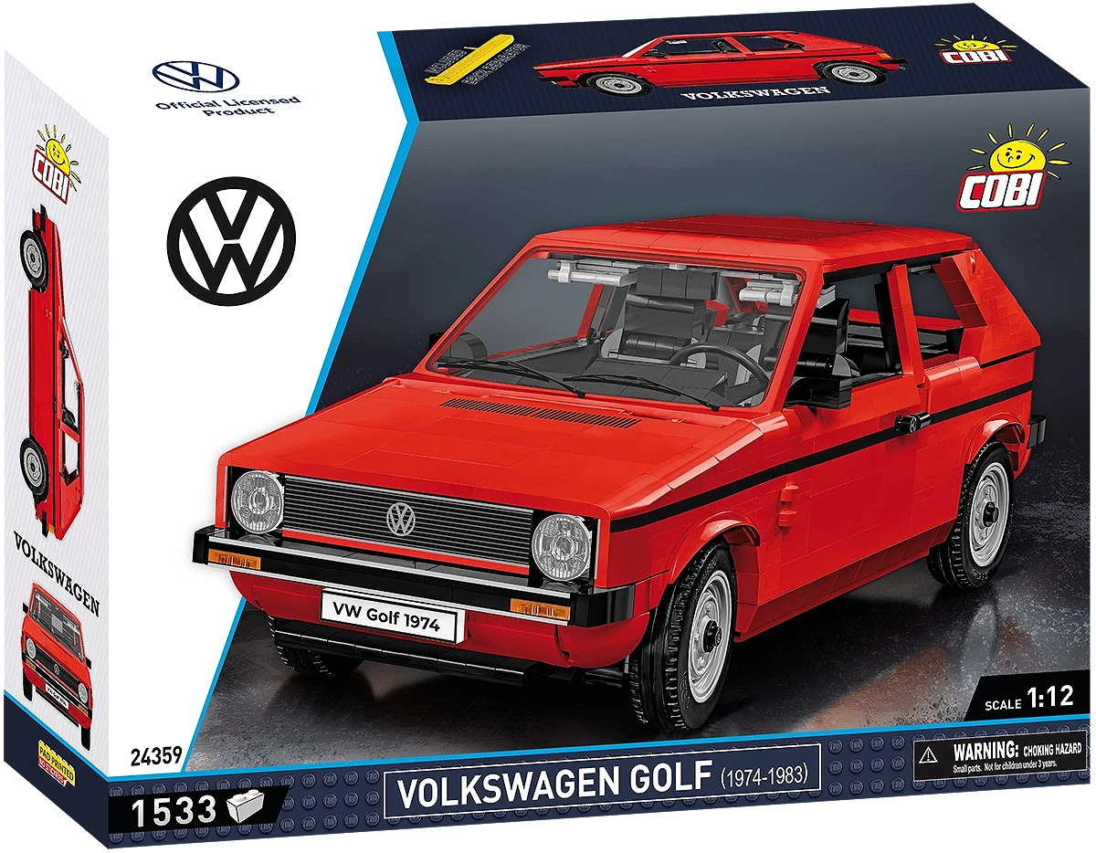 COBI Volkswagen Golf 1:12 Scale Car Model 24359-Bricking Lebanon