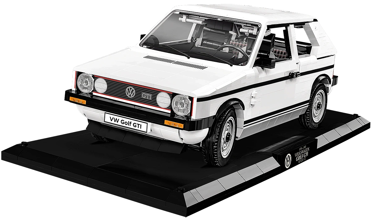 COBI Volkswagen Golf GTI 1976 Executive Edition 1:12 Scale 24358-Bricking Lebanon