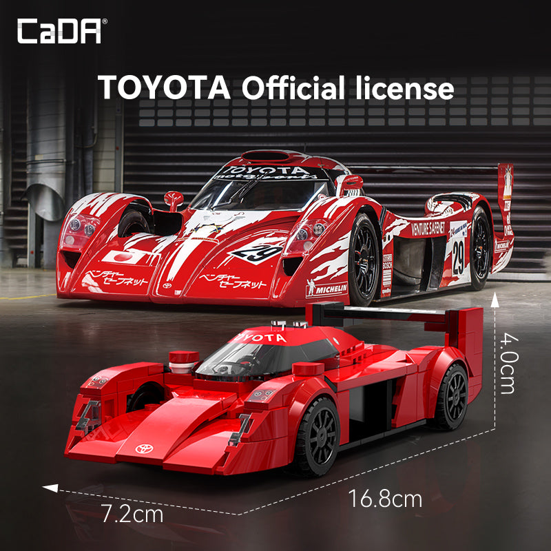 CaDA 1:24 Toyota GT-One Scale Model Collectible - C55040W