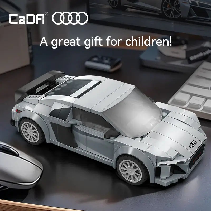 CaDA - Audi R8 Coupe - 1:24 Scale - 199 Pieces - C55027W
