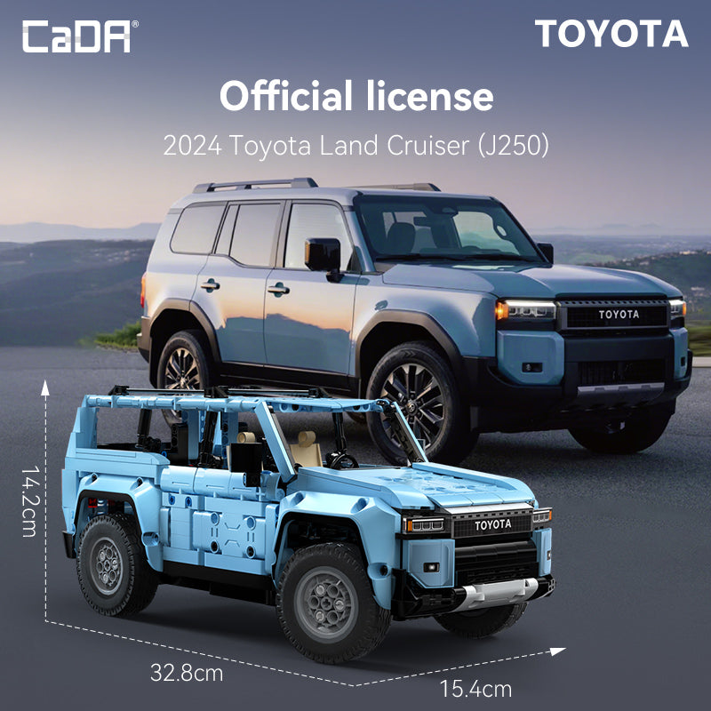 CaDA Bricks 1: 14 Toyota Prado C51209W