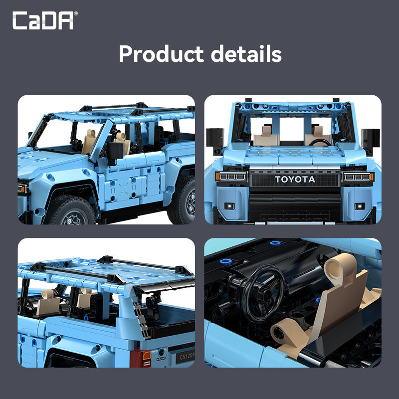 CaDA Bricks 1: 14 Toyota Prado C51209W