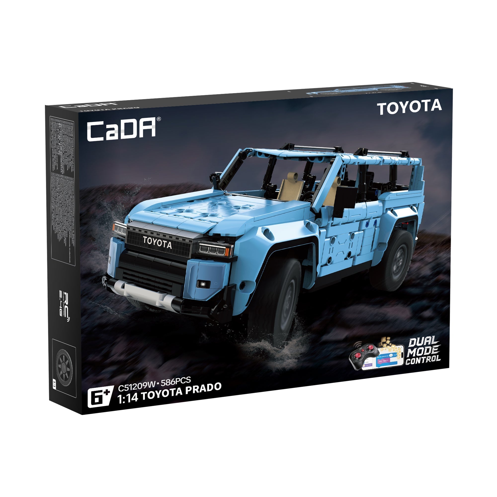 CaDA Bricks 1: 14 Toyota Prado C51209W