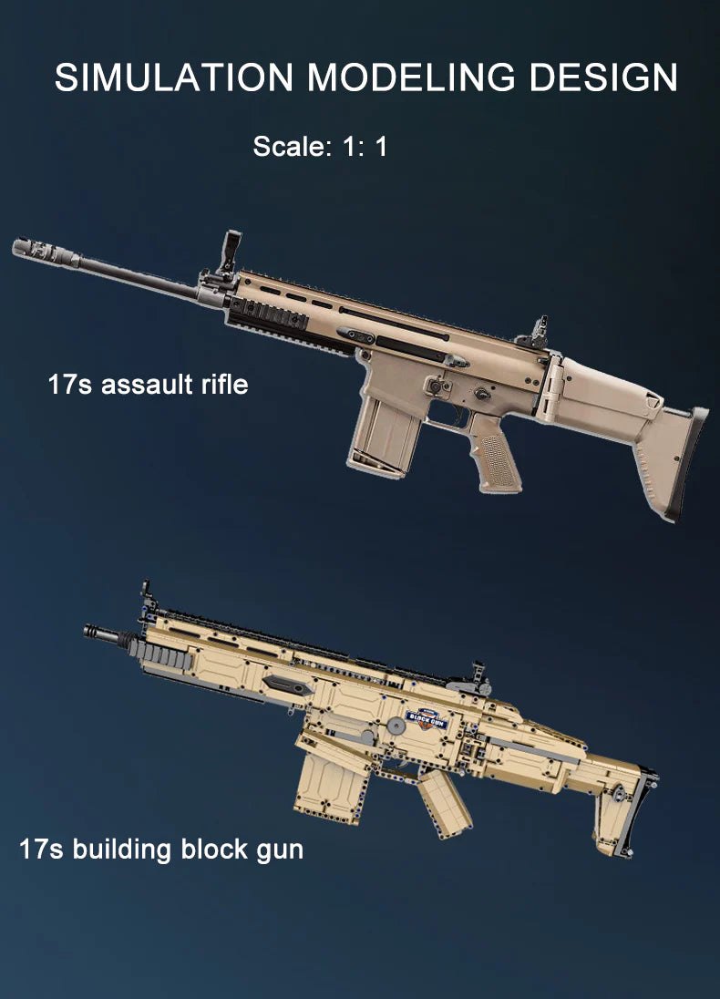 CaDA C81021 FN SCAR 17S C81021W
