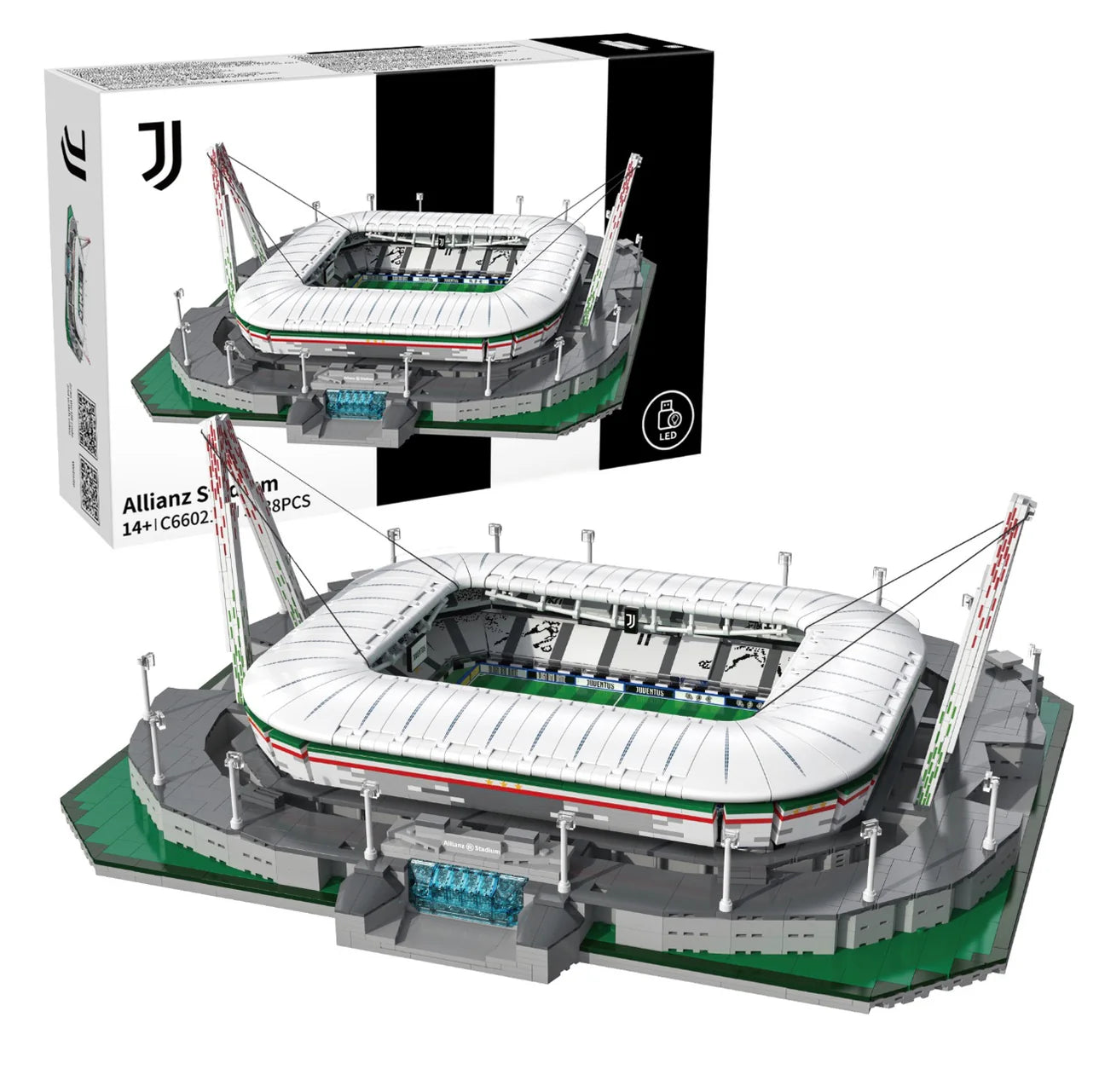 CaDA Juventus Allianz Stadium Model Set C66021W