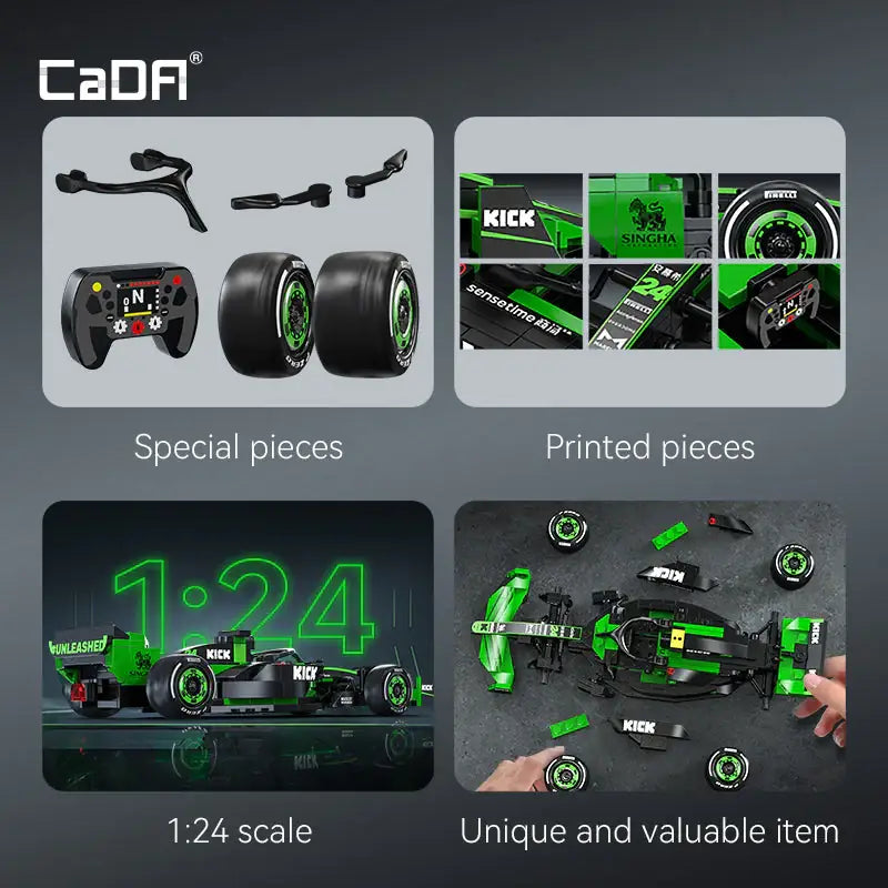 CaDA - KICK Sauber™ F1™ Team C44-2024 | Set C55032W