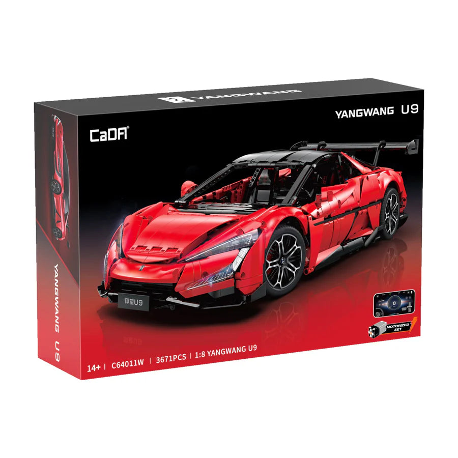 CaDA MASTER BYD Yangwang U9 1/8 Technic Car C64011W-Bricking Lebanon