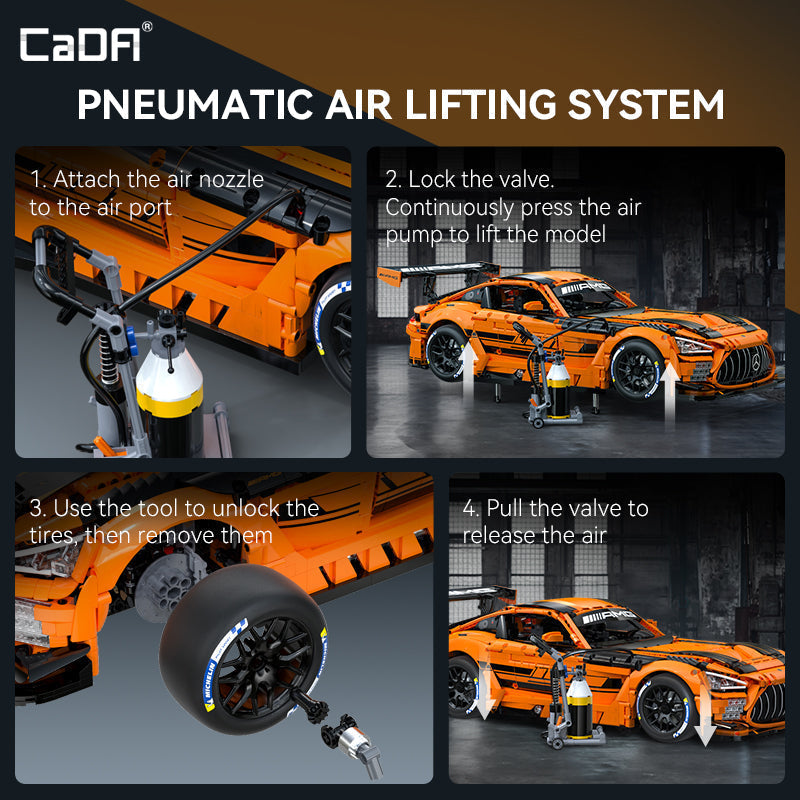 CaDA Master 1:8 Mercedes-AMG GT3 5466PCS C64008W