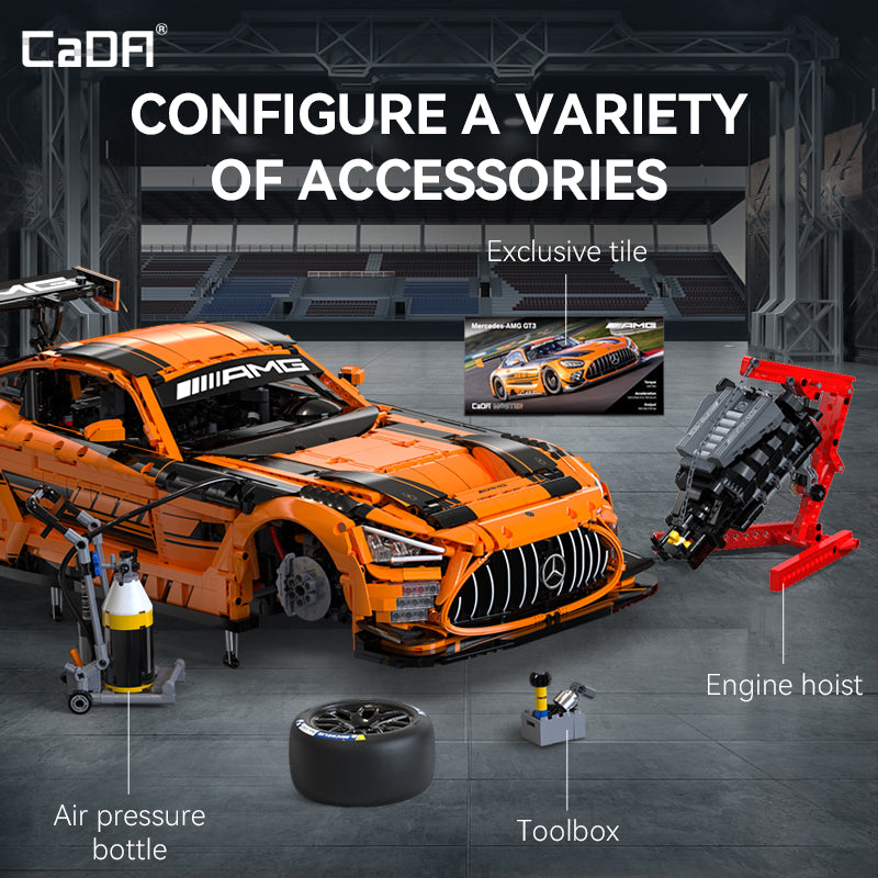CaDA Master 1:8 Mercedes-AMG GT3 5466PCS C64008W