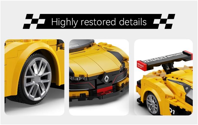 CaDA Renault Sport RS.01 - 294 Piece Brick Model Kit C51094W