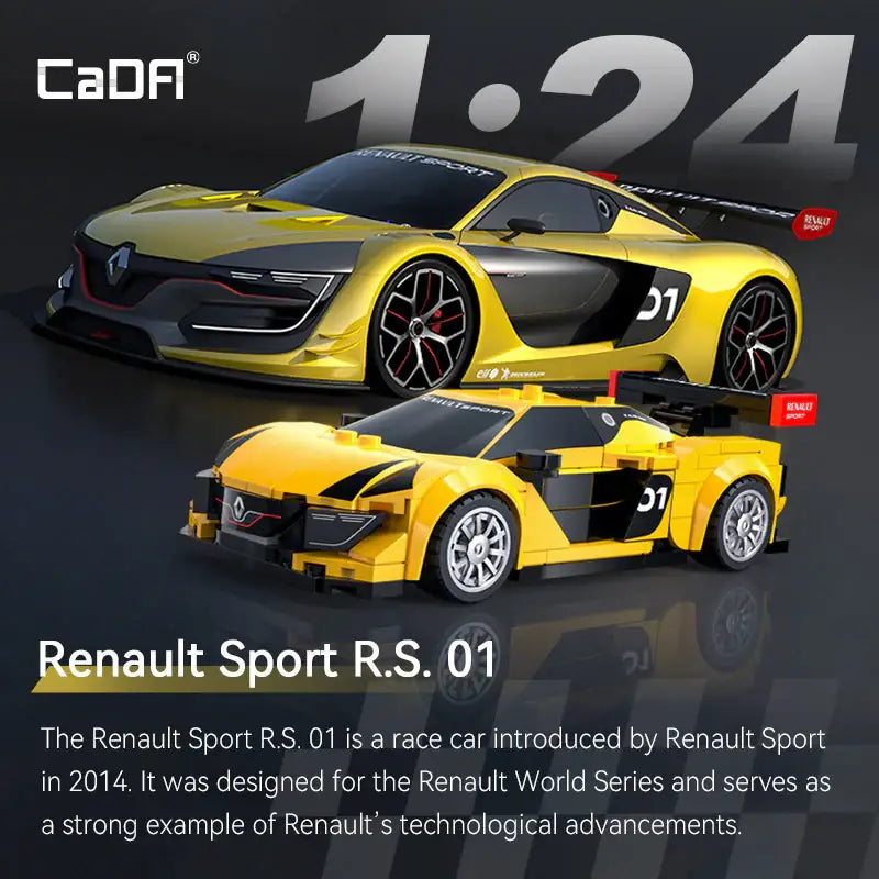 CaDA - Renault™ Sports RS.01 | Set C55037W