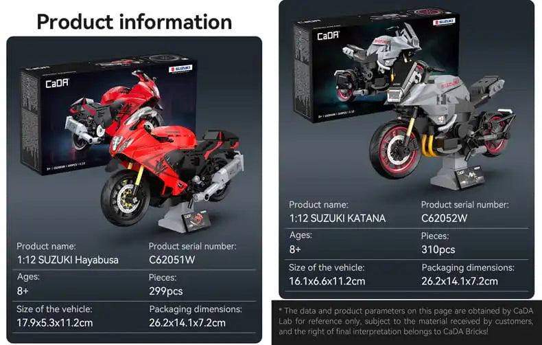 CaDA - Suzuki Hayabusa - C62051W