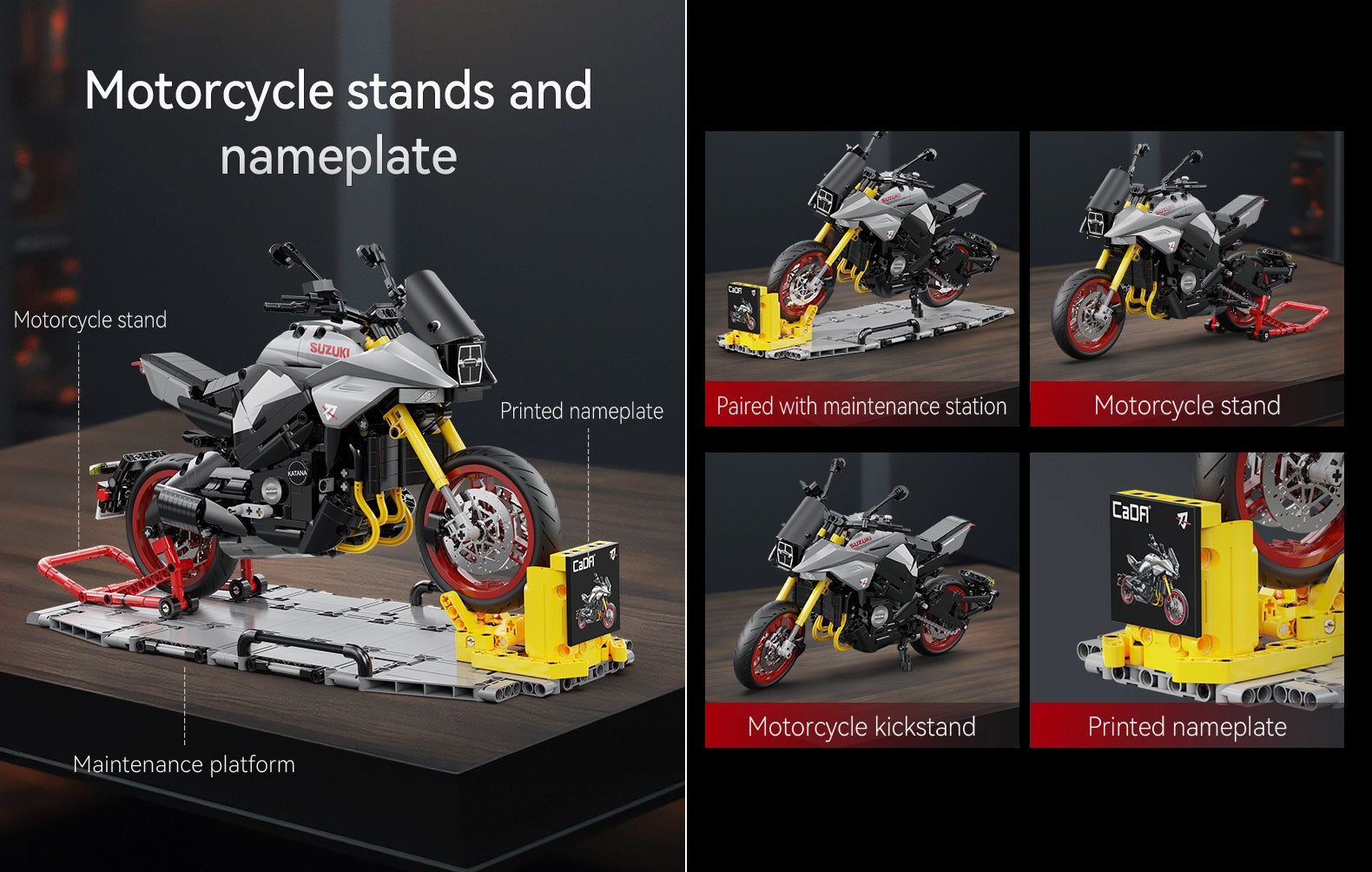 CaDA Suzuki Katana 1/6 Scale Model Collectible – C59021W