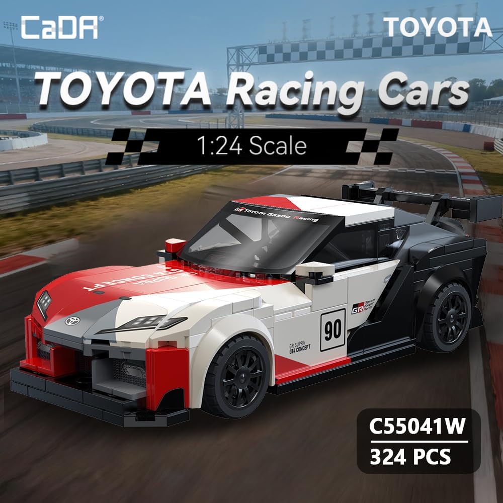 CaDA - Toyota GR Supra GT4 Building Blocks Car - C55041W