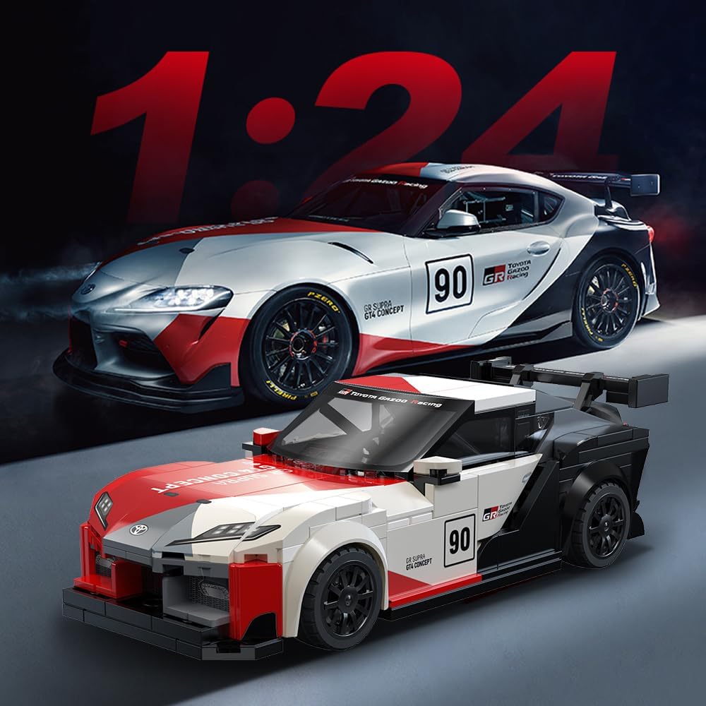 CaDA - Toyota GR Supra GT4 Building Blocks Car - C55041W