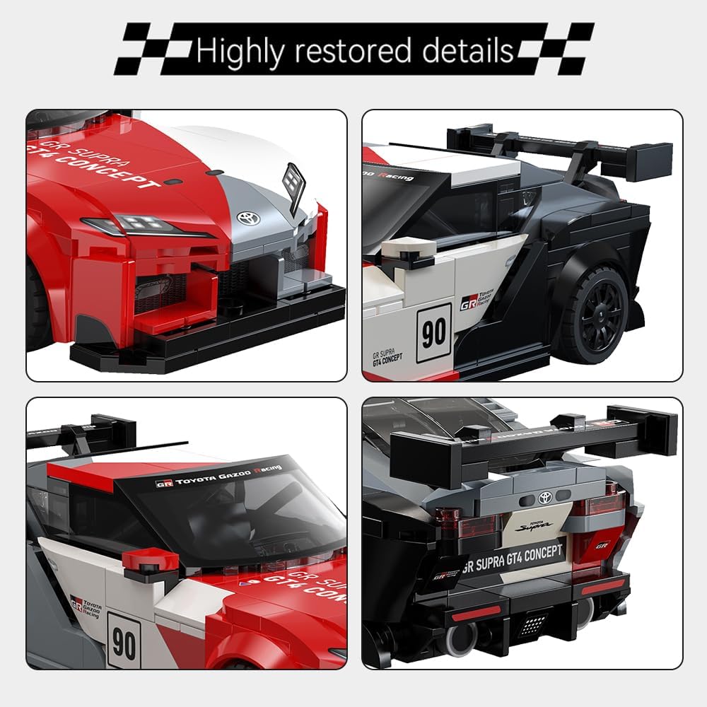 CaDA - Toyota GR Supra GT4 Building Blocks Car - C55041W