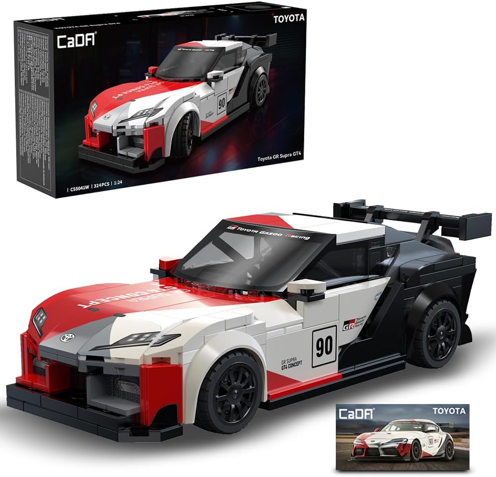 CaDA - Toyota GR Supra GT4 Building Blocks Car - C55041W