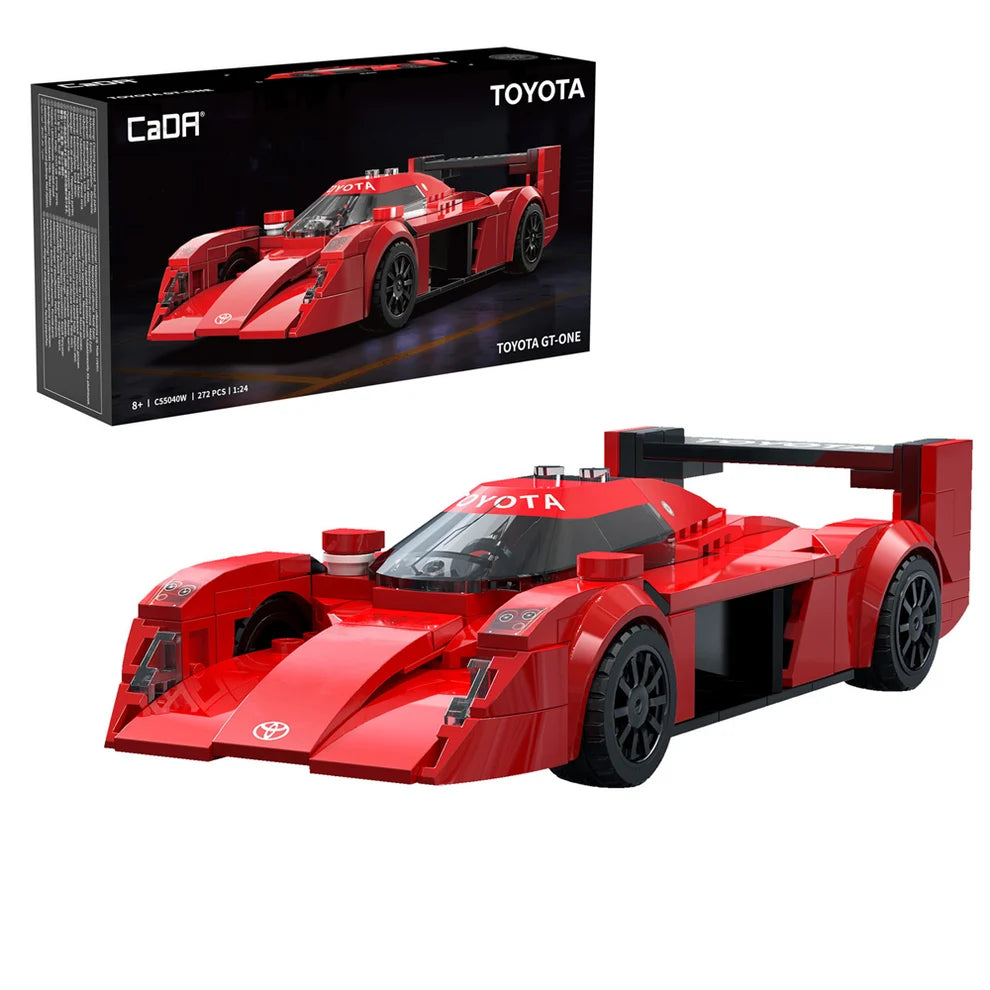 CaDA Toyota GT-One 1:24 C55040W brick-built vehicle model