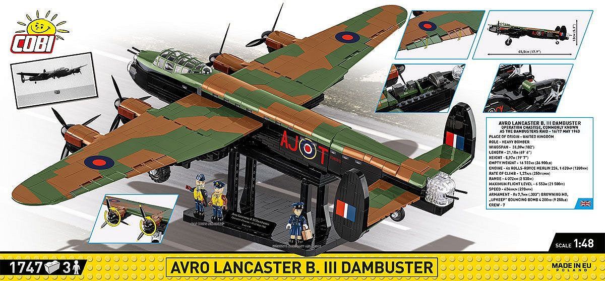 Cobi - Avro Lancaster B III Dambuster Executive Edition - COBI-5758