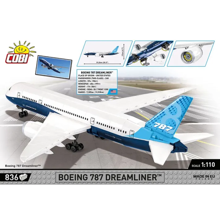 Cobi Boeing 787 Dreamliner-Bricking Lebanon