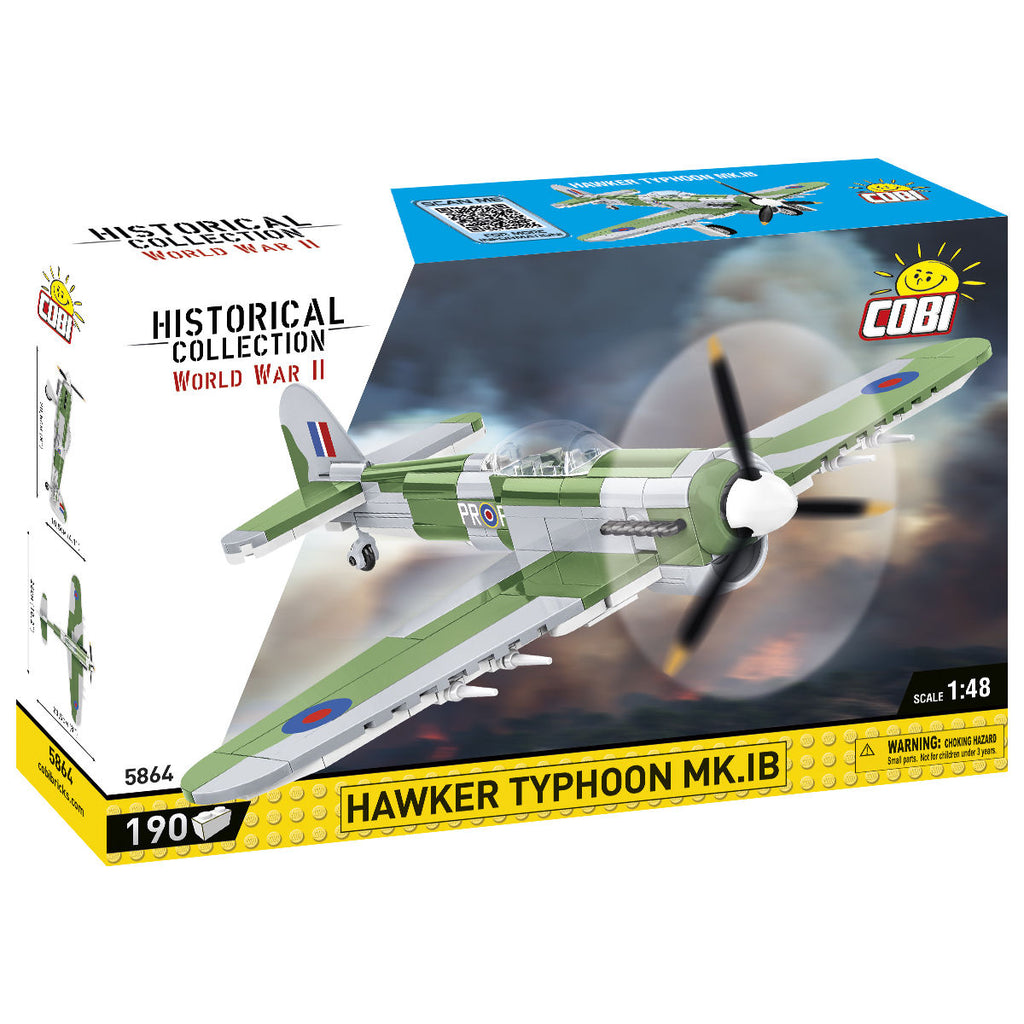 COBI Hawker Typhoon Mk.1B 5864 brick-built vehicle model