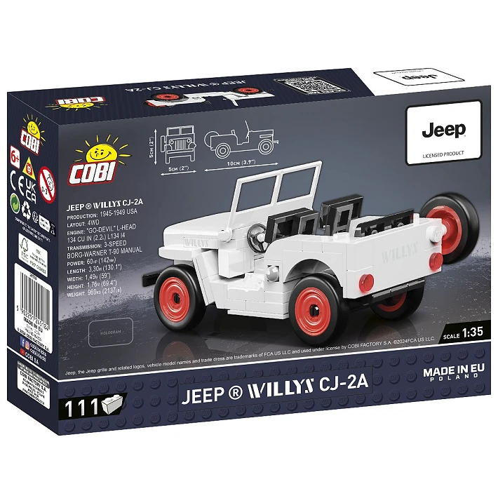 Cobi Jeep Willys CJ-2A-Bricking Lebanon
