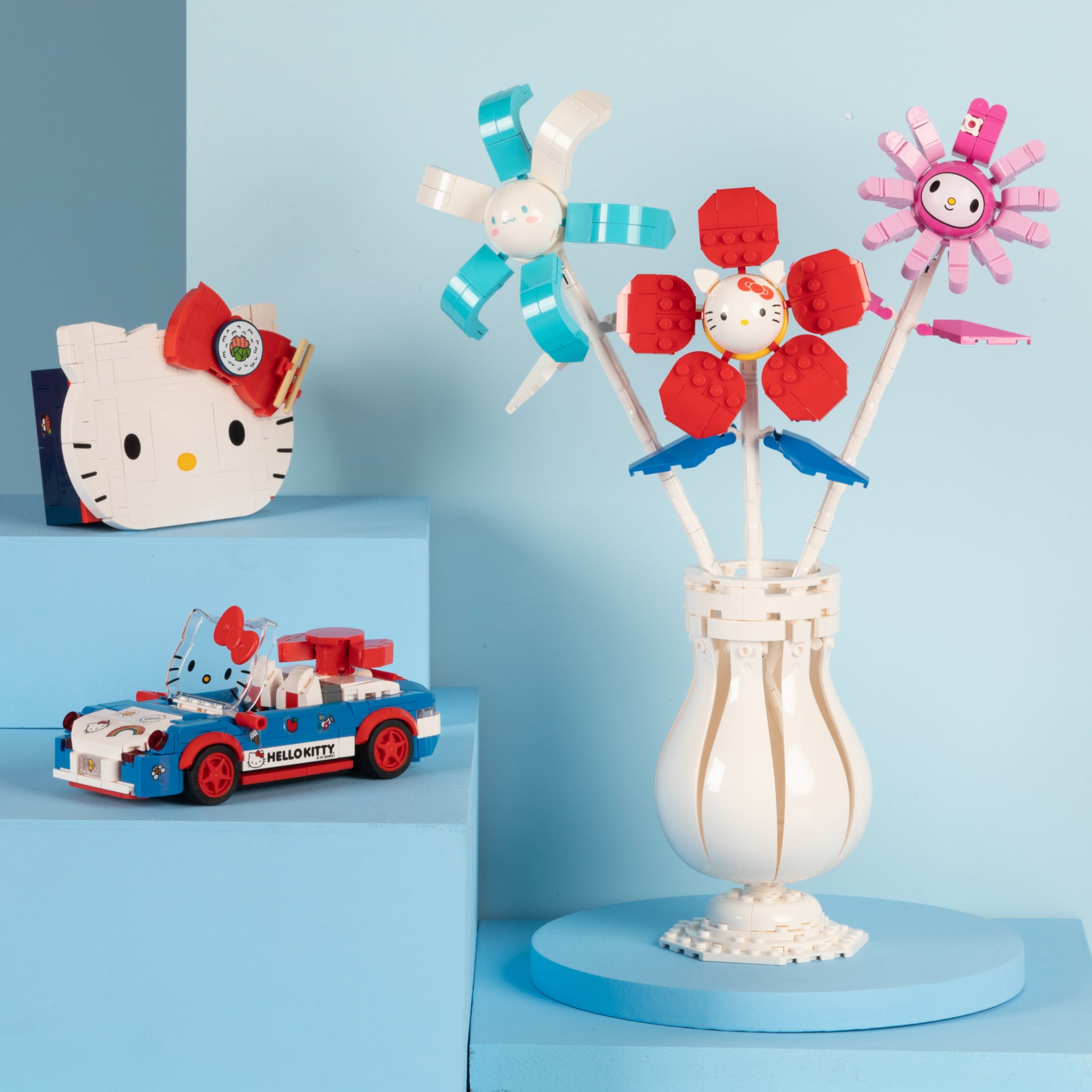 Brickcraft - Hello Kitty Convertible - 72136SAN