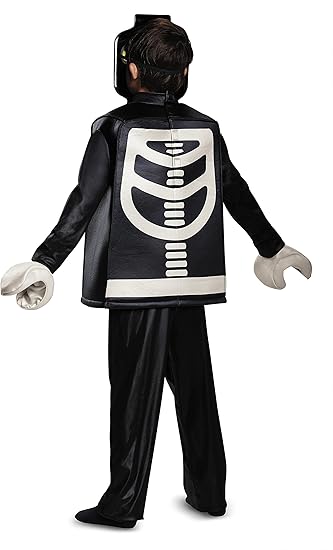 Boy's Deluxe LEGO Skeleton Costume