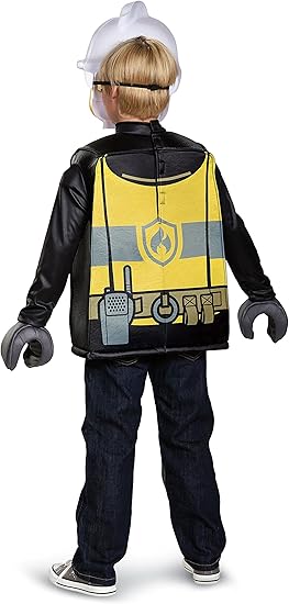 Boy's Classic LEGO Firefighter Costume