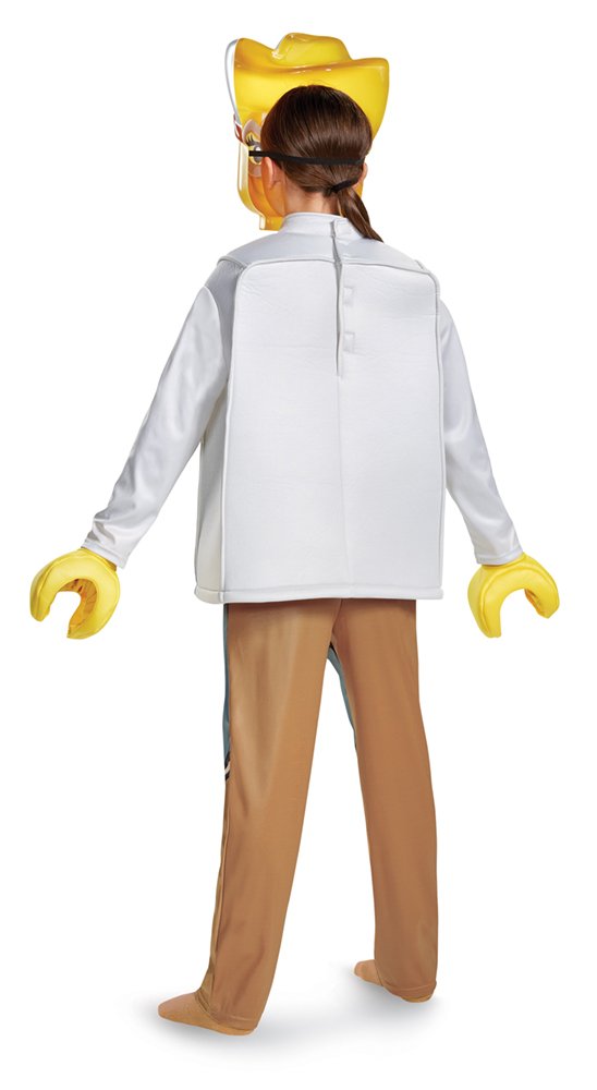 Child's Girls Classic Iconic LEGO Old West Cowgirl Minifigure Costume