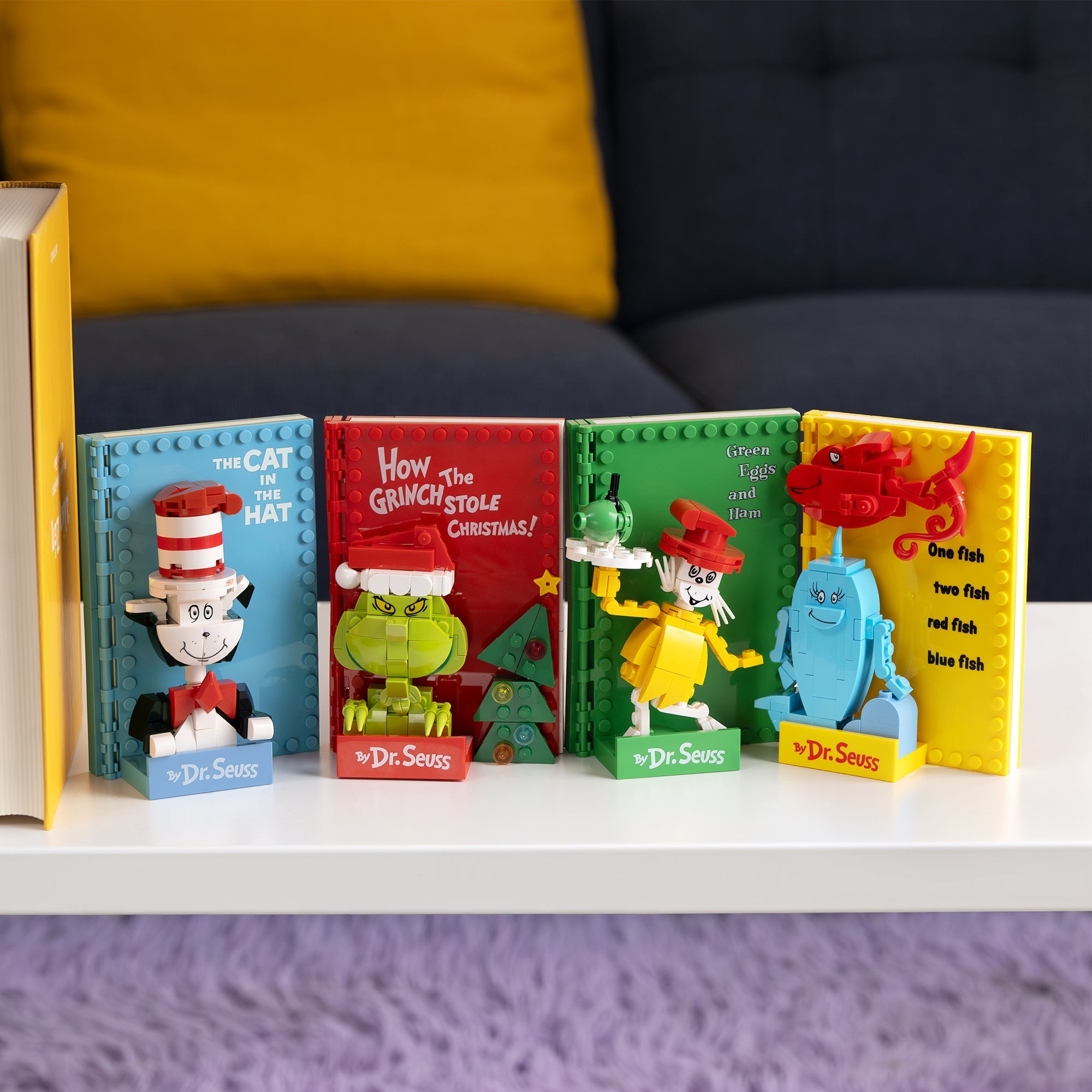 Dr. Seuss - Storytime Book Building Set Bundle