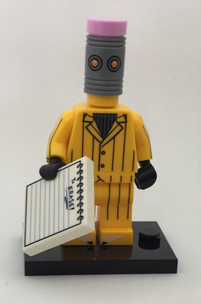 Eraser Minifig, The Lego Batman Movie