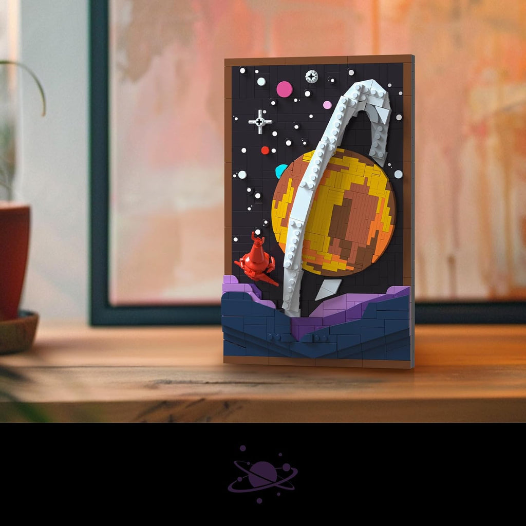 Givenni Art Planetary Exploration Space-Bricking Lebanon