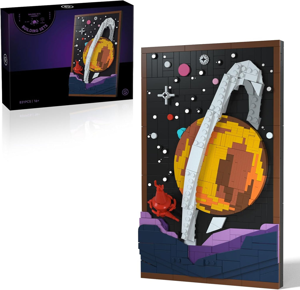 Givenni Art Planetary Exploration Space-Bricking Lebanon