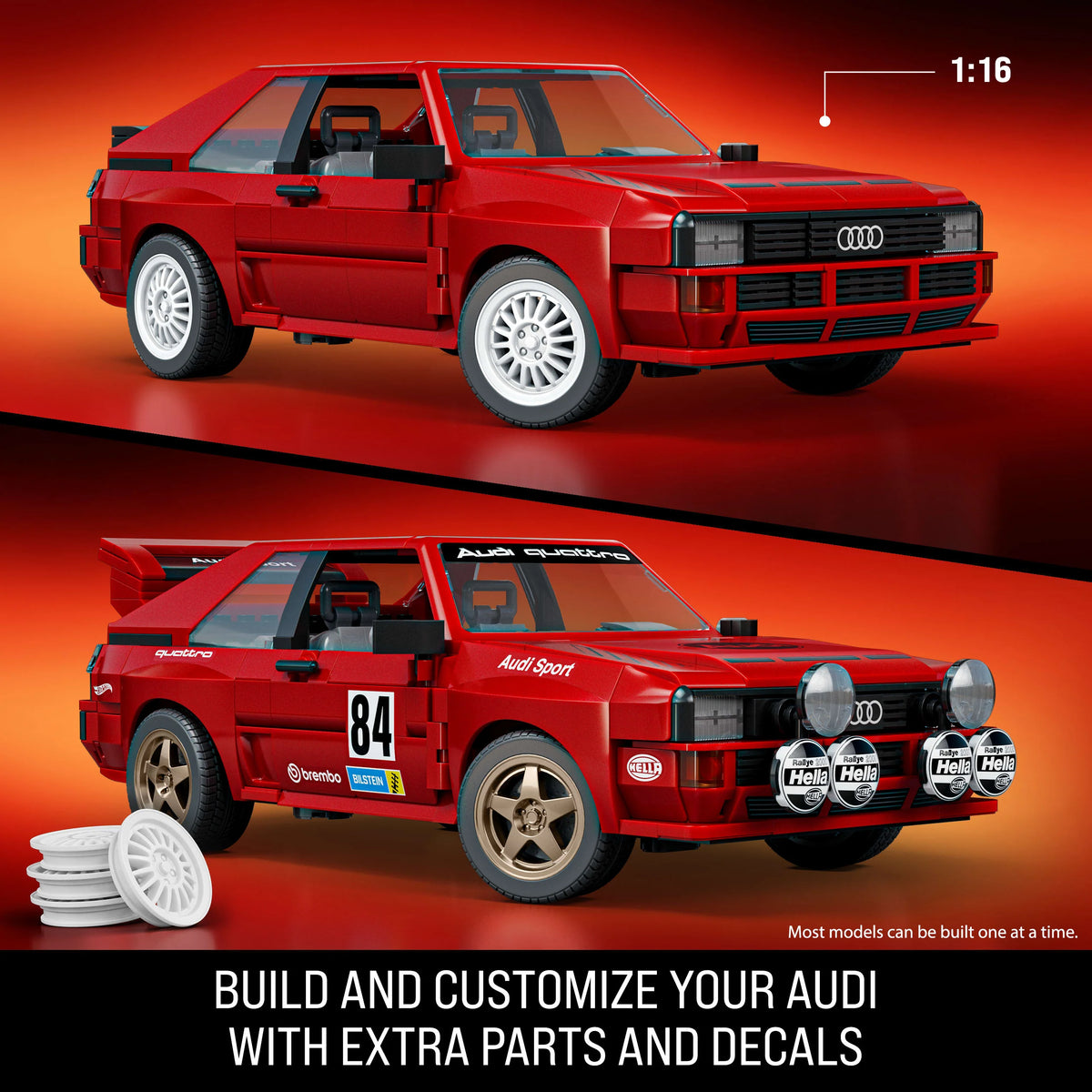 Hot Wheels '84 Audi Sport Quattro JLK39-Bricking Lebanon