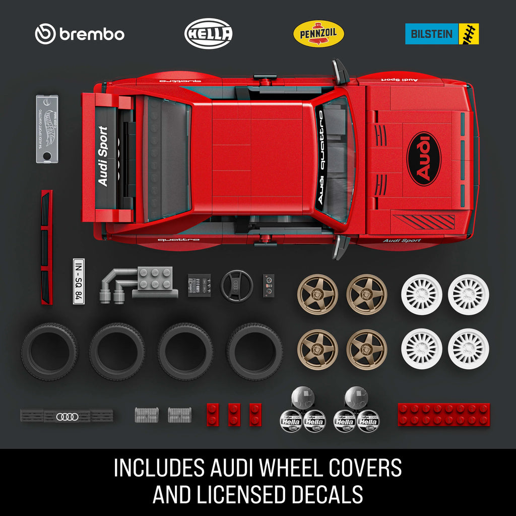 Hot Wheels '84 Audi Sport Quattro JLK39-Bricking Lebanon