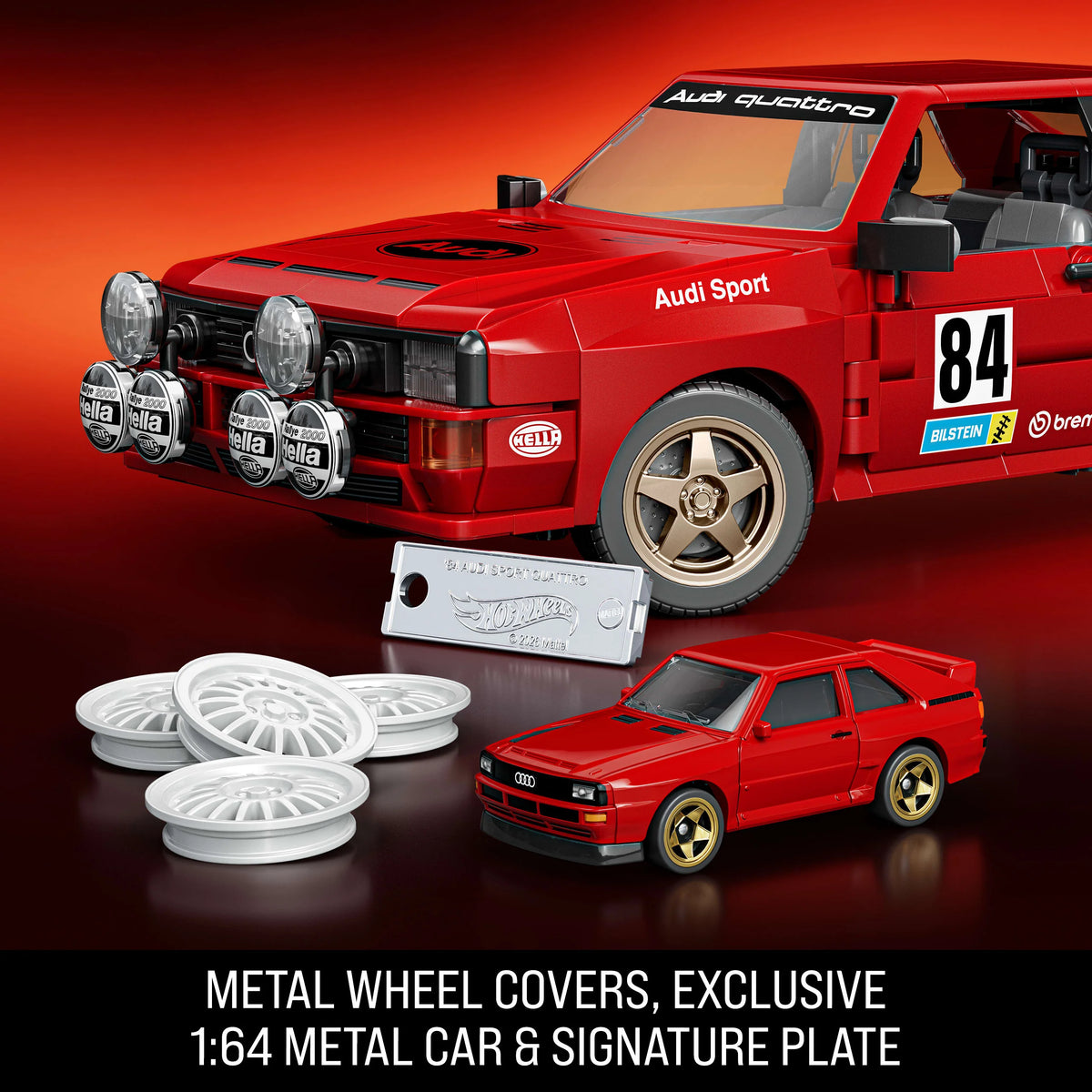 Hot Wheels '84 Audi Sport Quattro JLK39-Bricking Lebanon