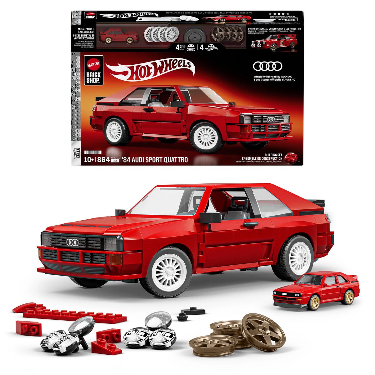 Hot Wheels '84 Audi Sport Quattro JLK39-Bricking Lebanon